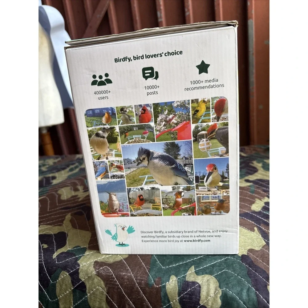 Birdfy Smart Bird Feeder with Camera Bird Watching Camera Auto Capture